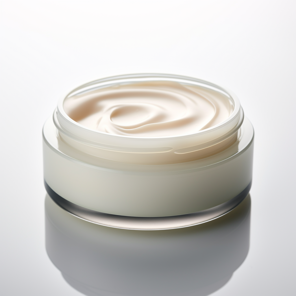 Foot Cream on white background