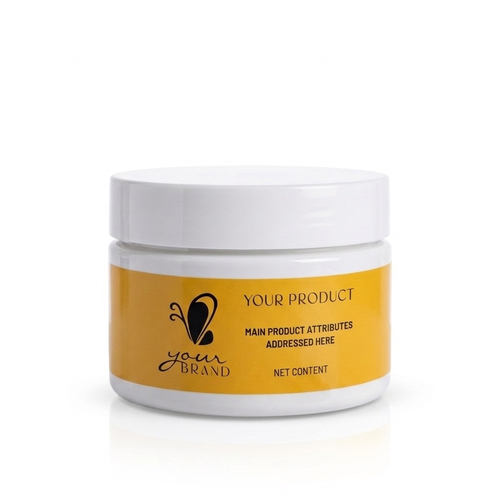 Bronzer Body Butter private label product on a white background